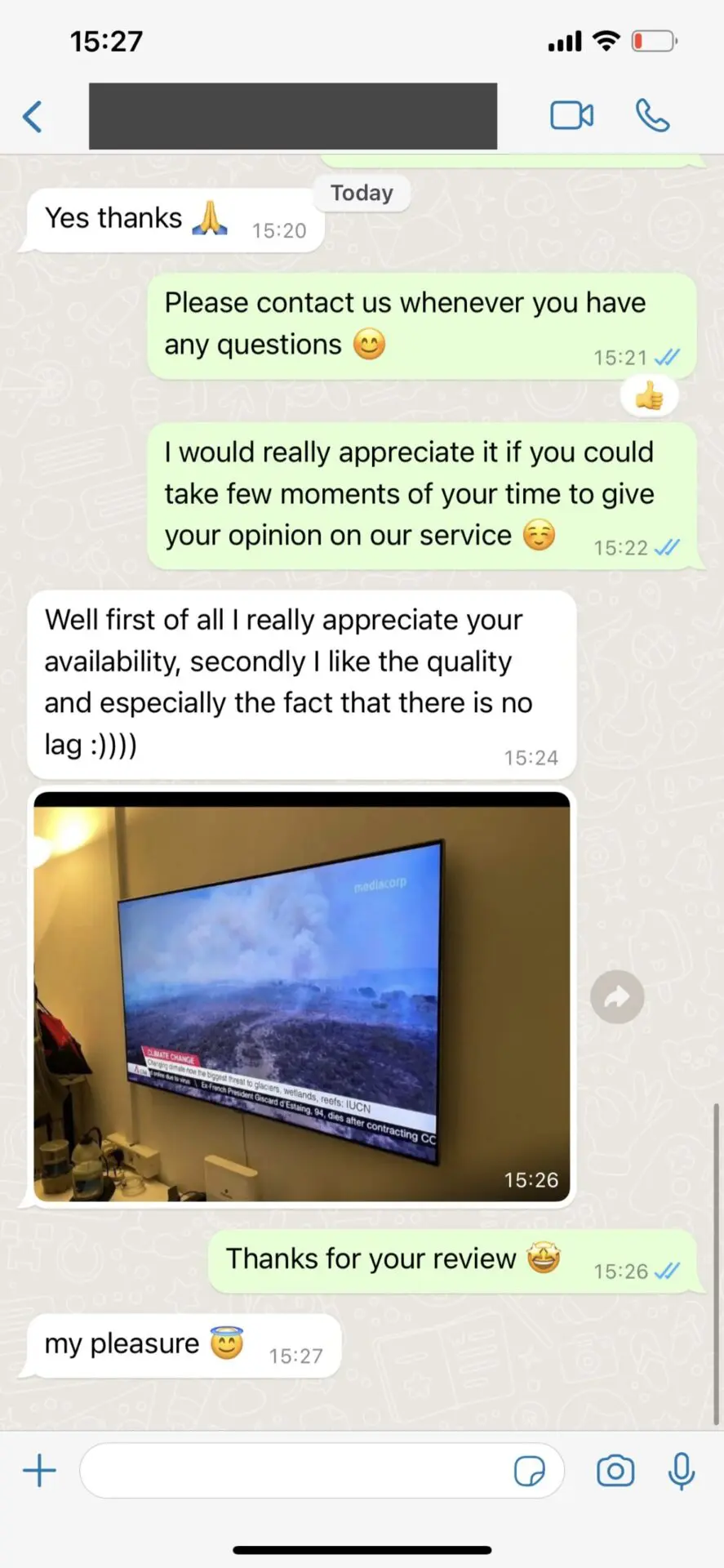 WhatsApp client screenshot 2